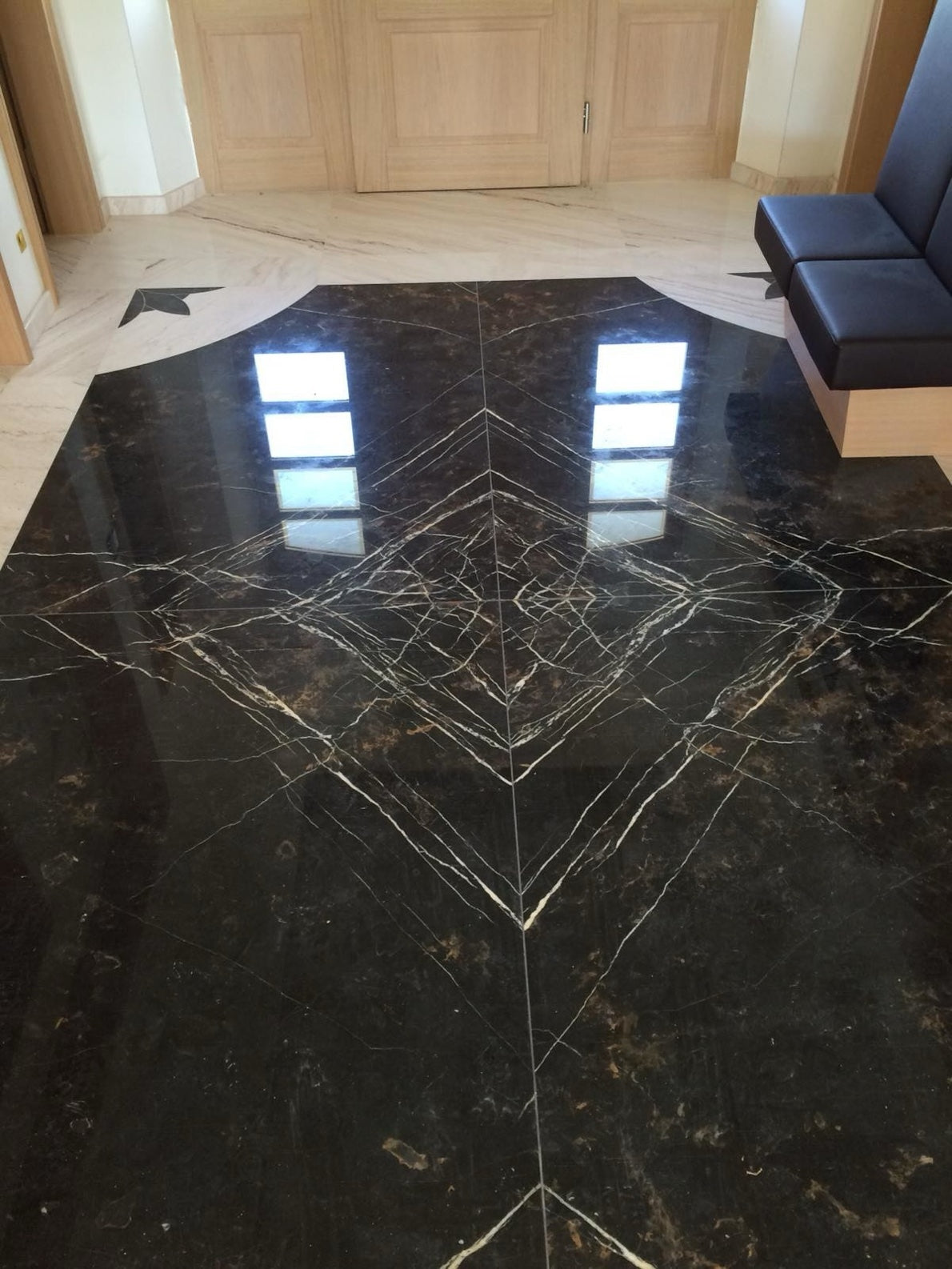 Feinsteinzeugfliese FSZ Anthrazit Matt 29,7 × 59,7 cm